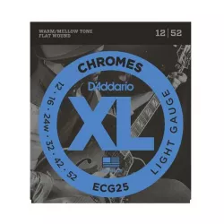 Струны для электрогитары D'Addario ECG25 12-52