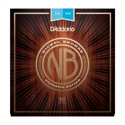 D'ADDARIO NB1253 струны для акустической гитары Nickel Bronze 12-53