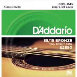 Струны для акустической гитары D'addario EZ890 9-45