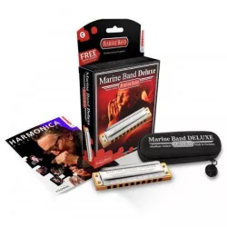 Губная гармоника HOHNER MARINE BAND DELUXE 2005-20 F (M200506X)