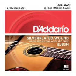 Струны для сайлент гитары D'addario EJ83M 11-45