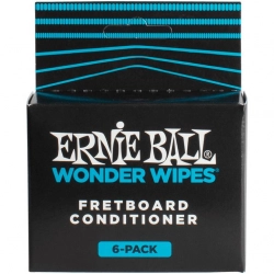 Средство для чистки грифа (салфетки), ERNIE BALL 4276 упаковка 6шт