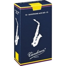 Vandoren SR2125 Трости для саксофона Альт Традиционные № 2,5 (10шт)