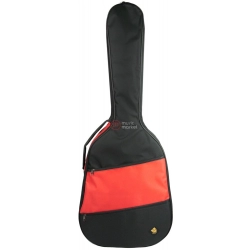 Чехол для акустической гитары утеплённый Armadil A-801 (BK/RD/BK)
