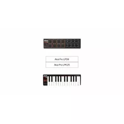 MIDI-контроллер Akai Pro LPD8 + Akai Pro LPK25