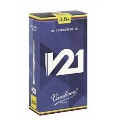 Vandoren CR8035 V21 Трости для кларнета Bb, №3.5, 10шт