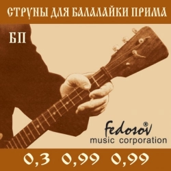 Комплект струн для балалайки прима Fedosov BP-Fedosov