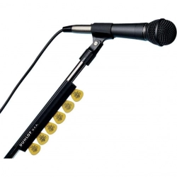 Держатель для медиаторов Dunlop 5010SI DNLP 7" BLK STD PKHL