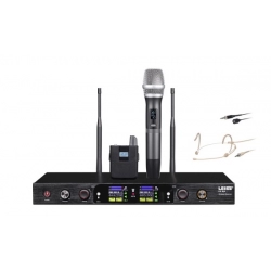 Радиосистема LAudio LS-Q3-MH с ручным и головным передатчиком