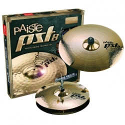 Комплект тарелок 12"/16" Paiste PST 8 REFL.CAJON SET (12/16) SET ONLY 12" Cajon Hi-Hat, 16" Cajon Crash