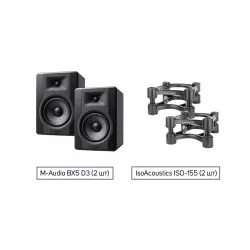 Комплект M-Audio BX8 D3 (пара) + IsoAcoustics ISO-200 (пара)