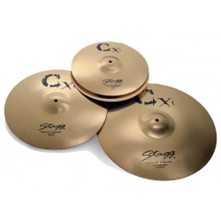 Комплект тарелок Stagg CXG SET 16"Crash,18"Ride,13"Hi-Hat