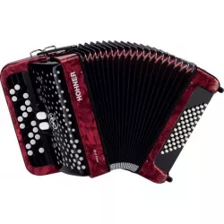 Детский кнопочный аккордеон HOHNER Nova II 48 (A1553) Red