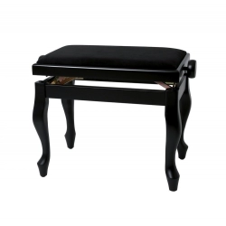 Банкетка для фортепиано black matt seat Deluxe Classic Gewa 130320