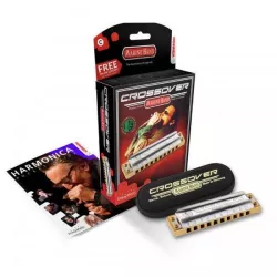 Губная гармоника HOHNER MARINE BAND CROSSOVER D (M2009036X)