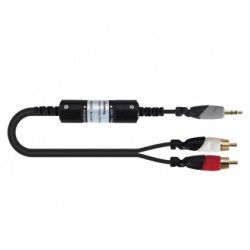 Кабель акустический Soundking BJR101-1, 3.5мм-2хRCA, 1.5м