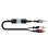 Кабель акустический Soundking BJR101-1, 3.5мм-2хRCA, 1.5м