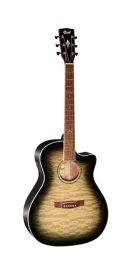 Электро-акустическая гитара Cort GA-QF TBB Grand Regal Series