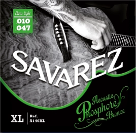 Струны для акустической гитары Savarez A140 XL (10-47)