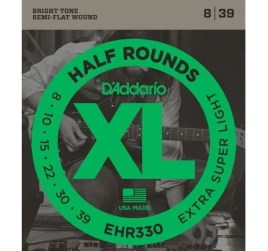 Струны для электрогитары D'Addario EHR330 8-39
