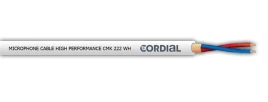 Микрофонный кабель CORDIAL CMK 222 WH белого цвета