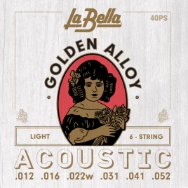 Струны для акустической гитары La Bella 40PS 12-52