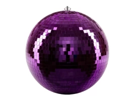 Зеркальный шар, 30см, фиолетовый, LAudio WS-MB30PURPLE