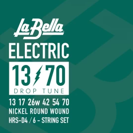 Струны для электрогитары La Bella HRS-D4 13-70