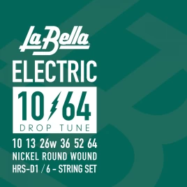 Струны для электрогитары La Bella HRS-D1 10-64