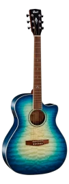 Электро-акустическая гитара Cort GA-QF CBB Grand Regal Series