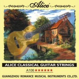 Струна для классической гитары №6 Alice A106-H-6