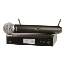 Радиосистема вокальная с ручным микрофоном SHURE BLX24RHK/B58