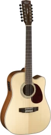 12-струнная электро-акустическая гитара Cort MR710F-12-NS-WBAG