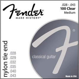 Струны для классической гитары FENDER 100 CLEAR