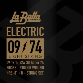 Струны для электрогитары La Bella HRS-81 09-74
