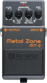 Педаль эффекта BOSS MT-2 Metal Zone