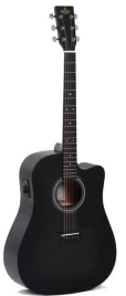 Акустическая гитара SIGMA DMCE-BKB