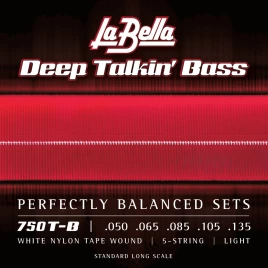 Струны для бас-гитары La Bella 750T-B 50-135