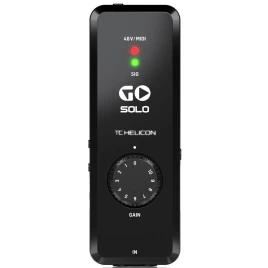TC HELICON GO SOLO - интерфейс высокого разрешения для мобильных устройств, аудио/MIDI
