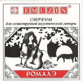 Струны для 7-струнной акустической гитары EMUZIN РОМАЛЭ 7РОМ 12-51
