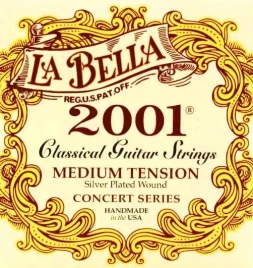 Струны для классической гитары LA BELLA 2001 MEDIUM