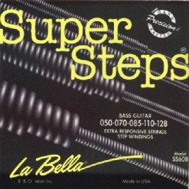Струны для бас-гитары La Bella SS60B 45-128