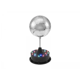Зеркальный шар EUROLITE LED Mirror Ball 13cm with Base
