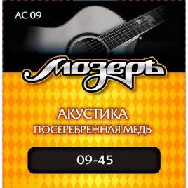 Струны для акустической гитары МОЗЕРЪ AC09
