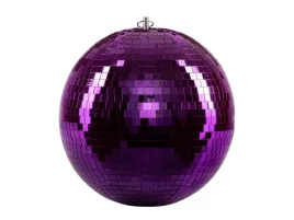 Зеркальный шар, 25см, фиолетовый, LAudio WS-MB25PURPLE
