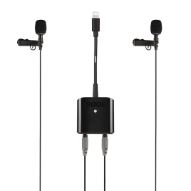 Комплект аудиоинтерфейс и 2 петличных микрофона RODE SC6-L Mobile Interview Kit