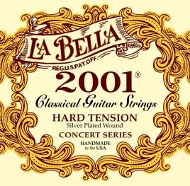 Струны для классической гитары LA BELLA 2001 HARD