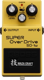 Педаль эффекта BOSS SD-1W SUPER OverDrive Waza Craft
