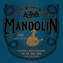 Струны для мандолины LA BELLA 770M