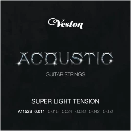 Струны для акустической гитары Veston A1152 S 11-52